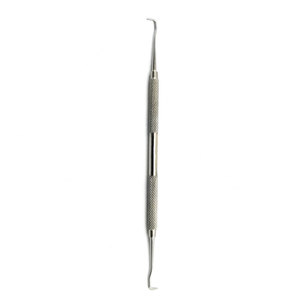 Curettes parodontales et détartreurs en acier inoxydable CE professionnels pour l'hygiène dentaire – Détartreur en forme de faucille pour dents antérieures - Product Image 3