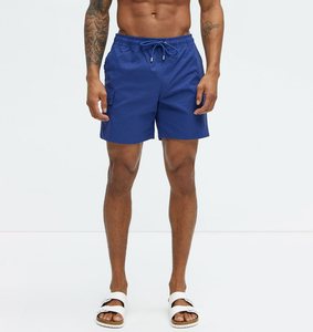 Shorts d'été décontractés pour hommes, design personnalisé, respirants, anti-transpiration, séchage rapide, écologiques, 100% polyester, toile, vente en gros OEM - Product Image 1