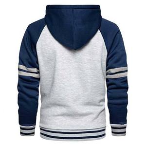 Sweat à capuche zippé 100 % coton molletonné pour homme, commande en gros, logo personnalisé, service OEM, séchage rapide, coupe ample, couleur unie, 450g, vente en gros - Product Image 2
