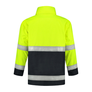 wholesale New Custom CLASS 2 Waterproof High Visibility Winter Construction Hi Vis 2 tone Reflective Safety <b>Jacket</b> for mens - Product Image 3