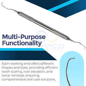 Détartreurs dentaires en acier inoxydable, instruments dentaires professionnels, détartreurs dentaires de haute qualité en vente en ligne - Product Image 4