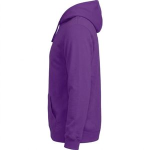 เสื้อสเวตเชิ้ตมีฮู้ดสีม่วงสำหรับผู้ชาย ทรงปกติ สีพื้น ผ้าฟลีซลำลอง มีกระเป๋า เหมาะสำหรับใส่ในฤดูใบไม้ร่วง - Product Image 2