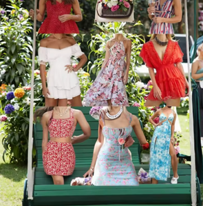Venta Directa de Fábrica al por Mayor, Tops de Verano para Mujer de Alta Calidad y Estilo Moderno, Envío Aleatorio de Inventario - Product Image 1