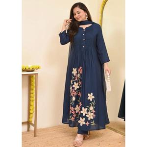 OFERTA DE VERANO, COLECCIÓN DE DISEÑOS DHAMAKA, SALWAR KAMEEZ DE ALGODÓN, MODERNO, PARA FIESTAS, TELA PREMIUM DE ALTA CALIDAD, DE SECADO RÁPIDO - Product Image 1