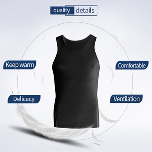 Débardeur de compression athlétique pour homme, coupe ajustée, côtelé, pour la gym, le fitness et la course - Product Image 3