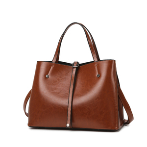 Nuevo Bolso Tote Casual de Lujo Retro para Mujer, de Cuero PU, con Cierre de Cremallera, Correa Cruzada, Gran Capacidad, Juego de 3 Piezas - Product Image 1