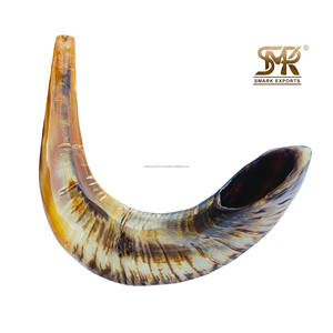 Shofar de Cuerno de Carnero Natural Pulido de Alta Calidad, Ecológico, Instrumento Religioso Judío, Hecho a Mano, Cuerno Tradicional para la Oración - Product Image 4