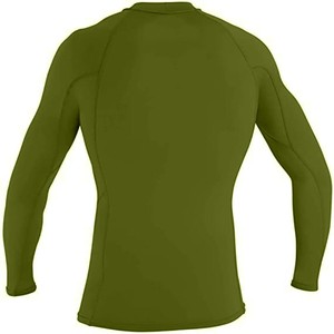 Men's Long Sleeve Rash Guard Blue Quick Dry <b>Mock</b> <b>Neck</b> <b>Top</b> Full Coverage Swim Shirt - Product Image 5