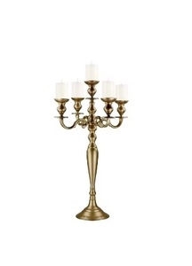 BRASS MADE BEAUTIFUL DECORATIVE 7 ARMS <b>CANDELABRA</b> - Product Image 4