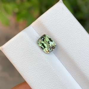 Natural Green Tanzanite Cushion Cut Eye Clean Loose Gemstone Tanzania Origin For <b>Ring</b> Pendant Jewelry Making - Product Image 2