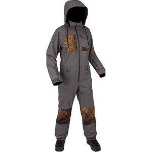 Traje de Nieve Personalizado para Hombre, con Capucha, Estampado de Leopardo Gris, Mono para Esquí y Snowboard, Impermeable, Ropa Deportiva para Nieve de Invierno - Product Image 1