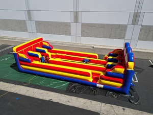 Juego Deportivo Inflable 2 en 1 Comercial, Joust Bungee, En Oferta, Juego Inflable Bungee Run - Product Image 3
