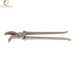 Herramientas de crimpado de pezuñas de acero inoxidable reutilizables al por mayor para herradores, equipo duradero de crimpado de clavos para pezuñas de caballos, Salaar Industry - Product Image 1