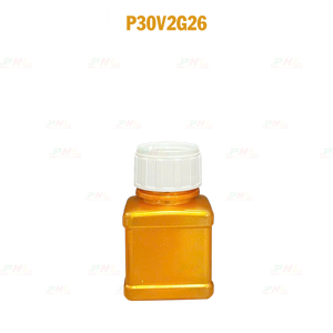 Bouteille en plastique doré métallisé, collection de bouteilles en plastique PET 20mL 250mL 500mL 1000mL avec effet métallique, OEM ODM, fabriqué au Vietnam - Product Image 5