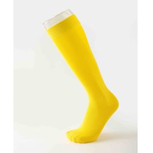 2026 Knee High Soccer <b>Socks</b> Solid <b>Blue</b> Breathable Eco-Friendly Knitted Spandex Polyester Adult Sports <b>Socks</b> Winter Regular Style - Product Image 2