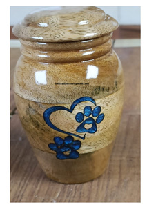 Wholesale Wooden Cremation <b>Keepsake</b> Urns for Human <b>Ashes</b> With Polished Finished Customized Memorial <b>Keepsake</b> Urns - Product Image 3