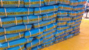 Bâche PE 150gsm personnalisable résistante à l'eau de style simple disponible en couleurs et tailles personnalisées pour une utilisation polyvalente - Product Image 5