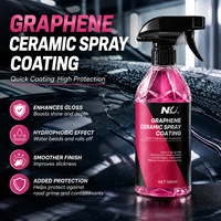 Revêtement en spray céramique au graphène 500ml – Entretien rapide par pulvérisation et essuyage pour brillance, lissage et effet hydrofuge