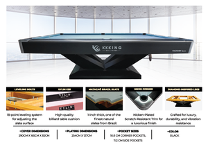 Modern Luxury <b>Slate</b> <b>Pool</b> <b>Table</b> Handcrafted in Vietnam for Wholesale Market - Product Image 6