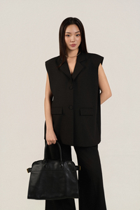 Quick Dry Woolen Straight Elastic Waist Mid Breathable Loose <b>Summer</b> Anti-Wrinkle Casual Office Formal Women's Ankle-Length <b>Pants</b> - Product Image 3