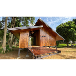 Edificios Prefabricados en Vietnam de 25m2-200m2, Invernaderos Prefabricados de Alta Calidad, 3 Años de Garantía, Modelo HN02 BUNGALOW, Nuevo, 50 m2, 40HC Industrial - Product Image 6
