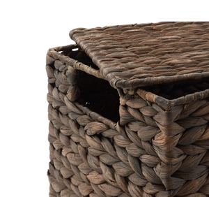 Artex HaiNam Casefield Natural Rattan <b>Storage</b> <b>Baskets</b> Rectangle Stackable Eco-Friendly Organizer For <b>Bathrooms</b> Nordic Style - Product Image 5