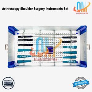Ensemble complet d'instruments d'arthroscopie de l'épaule – Kit d'instruments chirurgicaux orthopédiques pour interventions arthroscopiques de l'épaule |   OLDMED - Product Image 3