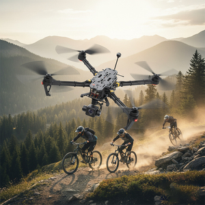 Drone FPV léger avec un poids de 300 g et une empattement de 98 mm pour une agilité accrue, drone professionnel de photographie aérienne avec H264 - Product Image 2