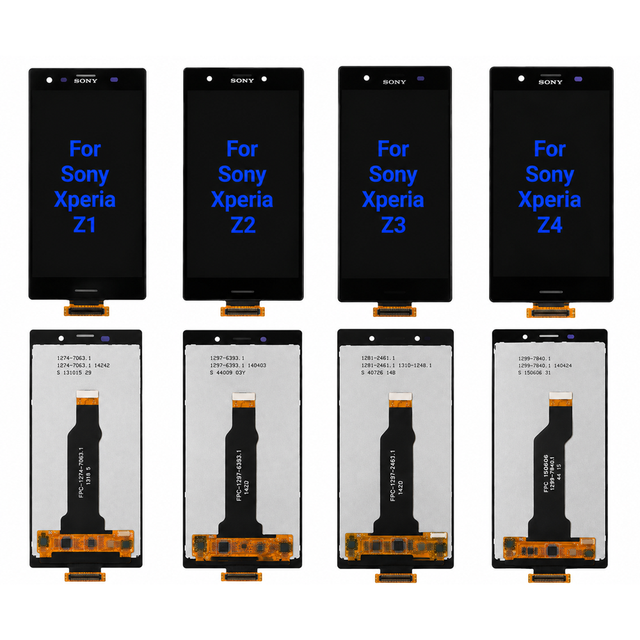 Premium High Quality Original Mobile Phone LCD Touchscreen Digitizer OEM 5.0" 1 Year Warranty Repair Spare Parts for Z1 Z5