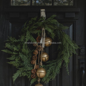 Tendencia 29 \ "Bulk String Campanas de latón Bajo costo Novedad Metal Regalo Stocking Stuffer Stand Accesorios para decoraciones navideñas - Product Image 6