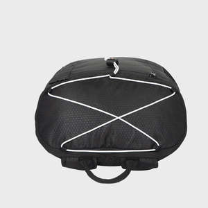 Sac à dos pour ordinateur portable Arctic Fox Comet Black - Grande capacité, sac de voyage d'affaires en PU avec port USB, fermeture éclair, doublure en polyester - Product Image 5