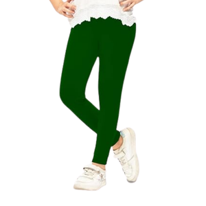 Leggings pour filles de qualité supérieure, coton biologique, tricoté, respirant, séchage rapide, respectueux de l'environnement, extensible, doux, vente en gros, approvisionnement en vrac - Product Image 2