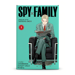 Spy x Family Vol. 1 par l'auteur Tatsuya Endo, impression de livre broché personnalisé à couverture souple - Product Image 2