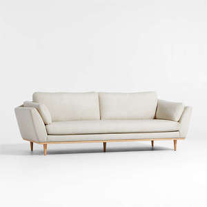 <b>Sofa</b> 2 Seater Modern Made of Solid Teak <b>Wood</b> <b>Frame</b> with Upholstery and High Quality Material for Indoor and Outdoor Use - Product Image 6