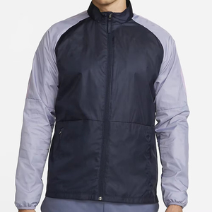 2026 Men's Color Blocking Windproof Coach <b>Jacket</b> Stand Collar Zipper Closure Sporty Style Regular Fit <b>Jacket</b> Available For Sale - Product Image 1