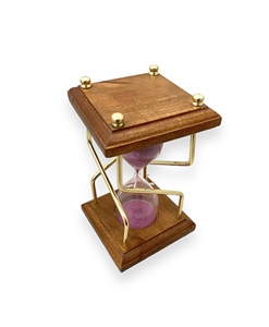 Wooden <b>Sand</b> <b>Timer</b> Hourglass for Time Management and Decor - Product Image 2