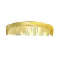 Peigne à cheveux moderne en corne de buffle, fait main, écologique, en matériau naturel, logo personnalisé, usage en salon, forme naturelle, cadeau d'affaires, maison