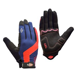Gants de cyclisme noirs à doigts entiers, respirants, antidérapants, avec paume en gel, pour le vélo et les sports de plein air - Product Image 4