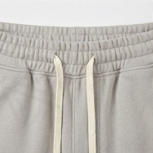 Shorts Homme Tendance Américaine Effet Délavé avec Strass et Impression Personnalisée – Vêtements Streetwear Premium Délavés à l'Acide de Haute Qualité - Product Image 4