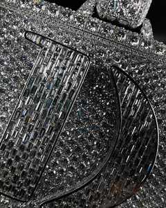 จี้ห้อยคอแบบสั่งทำพิเศษ พรีเมียม VVS/D สีมอยส์ซาไนต์ เพชรประดับสไตล์ฮิปฮอป แฟชั่นเต็มรูปแบบ - Product Image 2