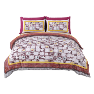 Juego de Sábanas de Algodón Alankar de 4 Piezas, 300 Hilos, Estilo Americano, Sábanas Ajustables y Planas para Cama Individual de 100x108 Pulgadas, Suaves, para Hogar y Hotel - Product Image 2