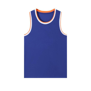 Custom Basketball Jersey Blank <b>Mesh</b> Tank <b>Top</b> Sleeveless Sports Jersey Training Uniform Quick Dry Team Wear - Product Image 2