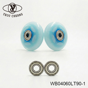 ล้ออุตสาหกรรม PU แข็งแรงทนทาน ขนาด 60 มม. 90D สำหรับตู้คอนเทนเนอร์ - Product Image 5