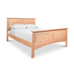 Wholesale Traditional Wooden <b>Double</b> <b>Bed</b> with Footboard | Custom Acacia Wood Hotel Furniture Sets - Product Image 6