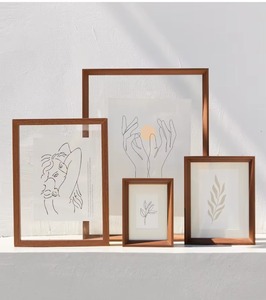 Cadre photo en bois fait main pour la décoration intérieure, cadre rustique en bois pour affichage de photos, taille personnalisée, pour la maison, le bureau, la chambre - Product Image 3