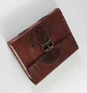 High Quality Custom Large Vintage Look Antique <b>Leather</b> Journal Personalized Notebook <b>Diary</b> With Journal Pocket For Gift - Product Image 2
