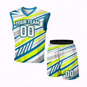 Vêtements de sport d'équipe personnalisés de haute qualité, respirants, imprimés numériquement, performants et élégants, 100% polyester, antibactériens - Product Image 2