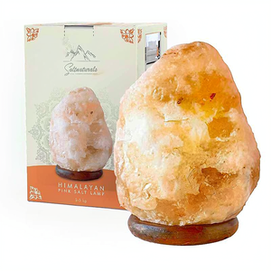Lámpara de Sal del Himalaya de Diseño Elegante, Pieza Decorativa, Iluminación Cálida, Lámpara de Sal del Himalaya para Decoración del Hogar - Product Image 1
