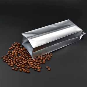 Sacs à soufflets latéraux en nylon laminé de qualité alimentaire, durables, avec fermeture éclair et scellage thermique - Product Image 4