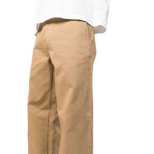 Pantalon de travail ample 100 % coton avec bande réfléchissante, passant à outils, jambe large, pour homme, fermeture éclair, exporté de BD Gear - Product Image 1